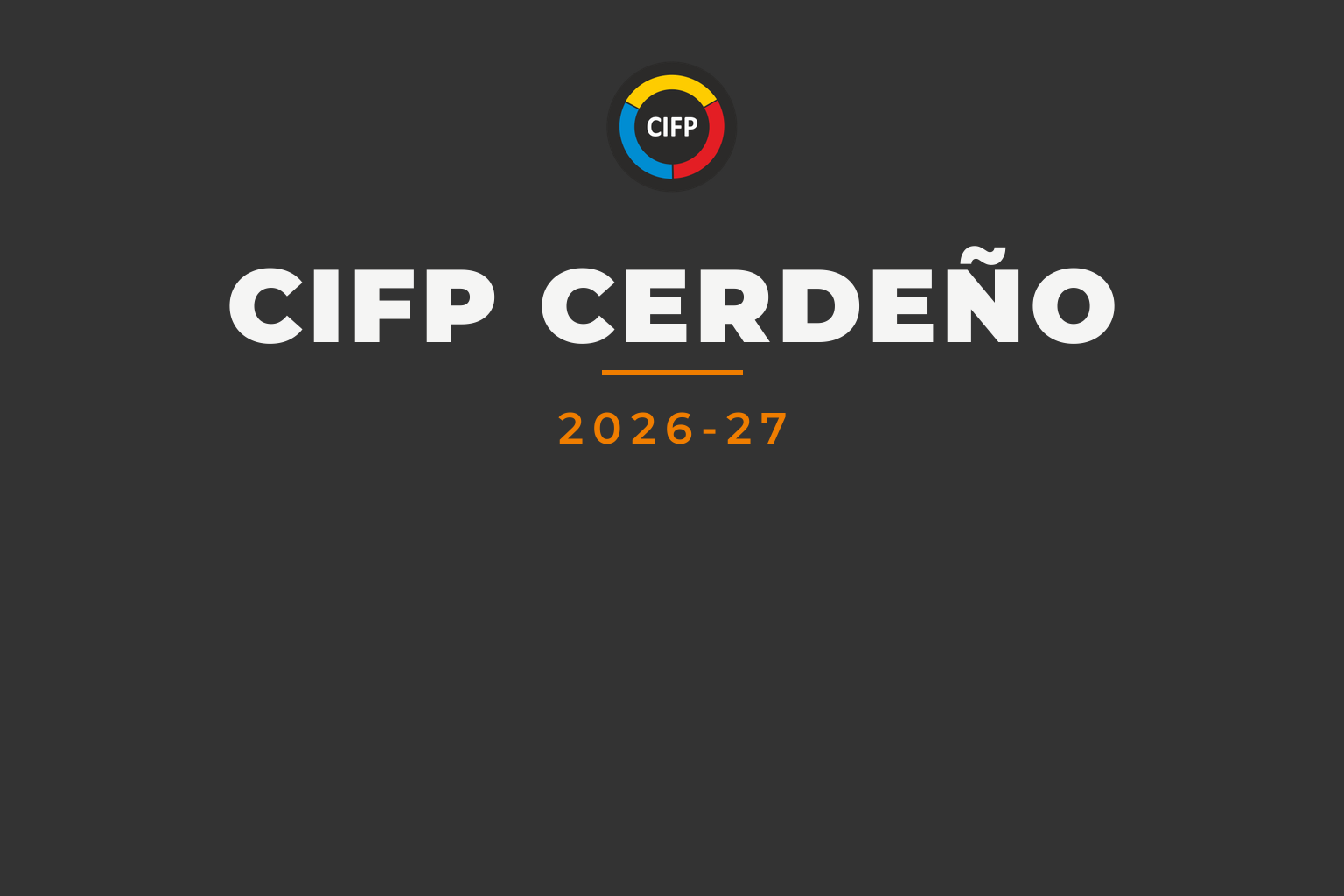 ALUMNADO TURNO VESPERTINO PRESENCIAL CURSO 26-27