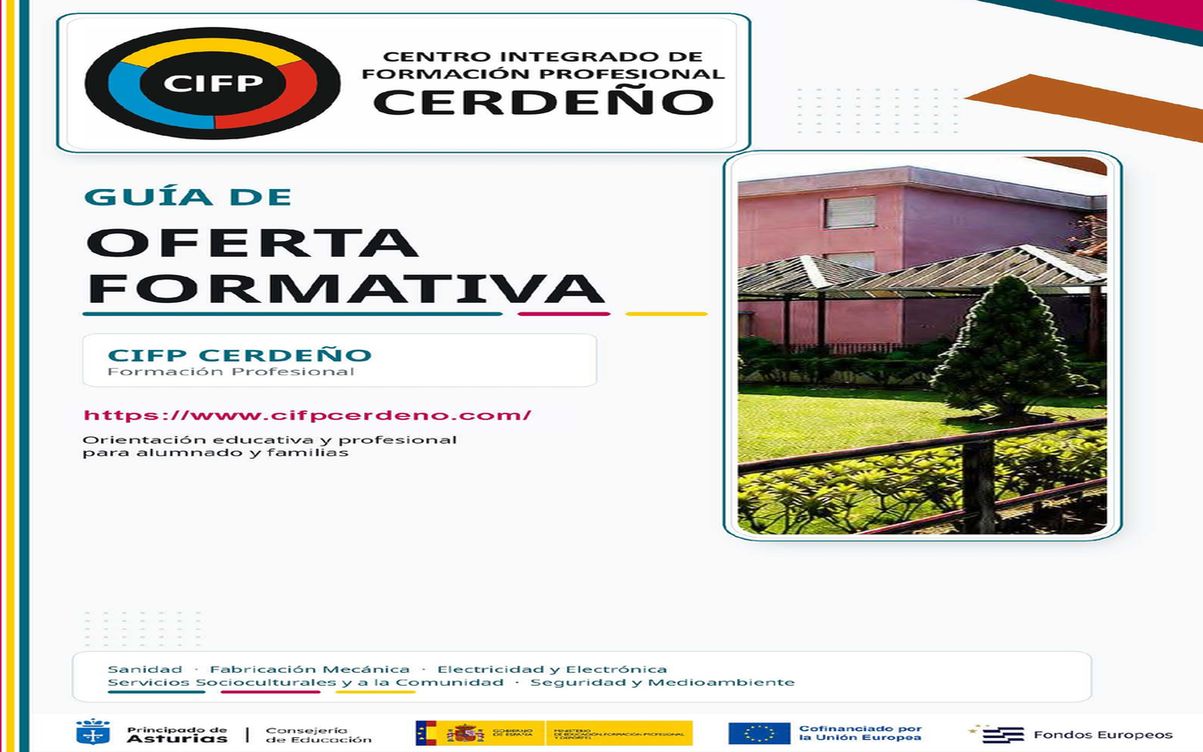GUIA DE LA OFERTA FORMATIVA DE CIFP CERDEÑO