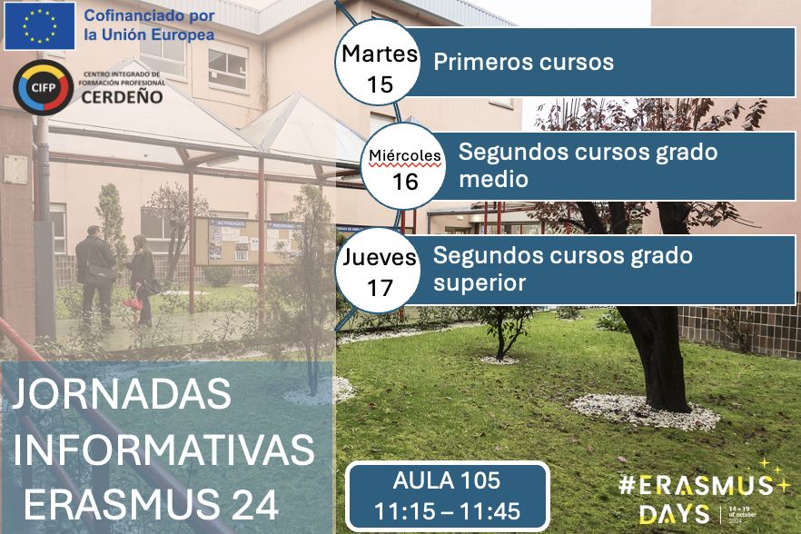 ERASMUS DAYS 2024 EN CIFP CERDEÑO